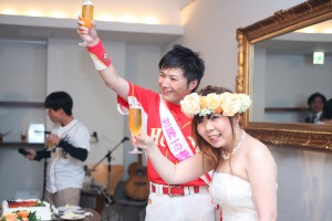 結婚式 二次会 1.5次会 幹事代行 プロデュース 関西 大阪 神戸 京都 奈良 和歌山 FOR U 5/8 心斎橋 w cafe