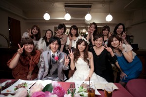 結婚式 二次会 1.5次会 幹事代行 プロデュース関西 大阪 神戸 京都 奈良 和歌山 FOR U 11/3 堂島 Amerie アメリ