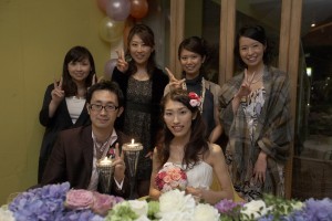 結婚式 二次会 1.5次会 幹事代行 プロデュース 関西 大阪 神戸 京都 奈良 和歌山 FORU 11/10 wired cafe（江坂）