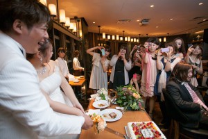 結婚式 二次会 1.5次会 幹事代行 プロデュース 関西 大阪 神戸 京都 奈良 和歌山 FORU 11/25 バーカロバカージョ（天満橋）