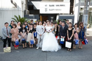 結婚式 二次会 1.5次会 幹事代行 プロデュース 関西 大阪 神戸 京都 奈良 和歌山 FOR U 2013.9.21 CAFE GARB（南船場/本町)