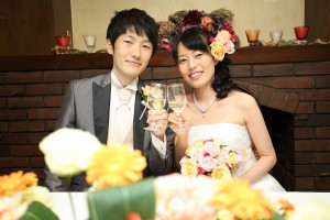 結婚式 二次会 1.5次会 幹事代行 プロデュース 関西 大阪 神戸 京都 奈良 和歌山 FOR U 2013.12.7 カフェーヌ（梅田）
