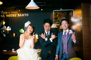 結婚式 二次会 1.5次会 幹事代行 プロデュース 関西 大阪 神戸 京都 奈良 和歌山 FOR U 2014.1.18 リベラルオリエンテ（三宮）