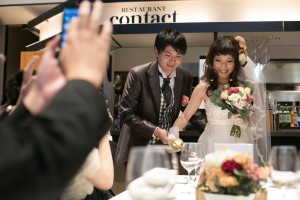 結婚式 二次会 1.5次会 幹事代行 プロデュース 関西 大阪 神戸 京都 奈良 和歌山 FOR U 2014.3.8 contact（堀江）