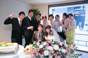 結婚式 二次会 1.5次会 幹事代行 プロデュース 関西 大阪 神戸 京都 奈良 和歌山 FOR U 2014.3.8 contact（堀江）