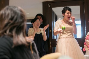 結婚式 二次会 1.5次会 幹事代行 プロデュース 関西 大阪 神戸 京都 奈良 和歌山 FOR U 2014.3.8 contact（堀江）