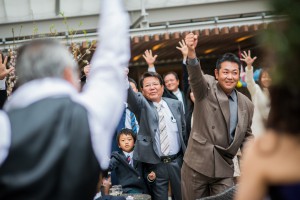 結婚式 二次会 1.5次会 幹事代行 プロデュース 関西 大阪 神戸 京都 奈良 和歌山 FOR U 2014.4.13 シャンデリアテーブル（梅田）