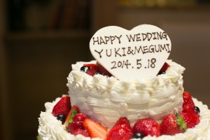 結婚式 二次会 1.5次会 幹事代行 プロデュース 関西 大阪 神戸 京都 奈良 和歌山 FOR U 2014.5.18 envue アンヴュー（堀江）