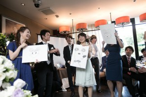 結婚式 二次会 1.5次会 幹事代行 プロデュース 関西 大阪 神戸 京都 奈良 和歌山 FOR U 2014.6.1 バレンシア 北野クラブソラ（神戸北野）