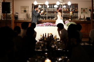 結婚式 二次会 1.5次会 幹事代行 プロデュース 関西 大阪 神戸 京都 奈良 和歌山 FOR U 2014.7.5 amelie アメリ（堂島）