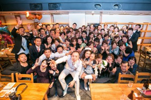 結婚式 二次会 1.5次会 幹事代行 プロデュース 関西 大阪 神戸 京都 奈良 和歌山 FOR U 2014.10.13 オステリアオロビアンコ（梅田・堂島）