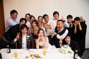 結婚式 二次会 1.5次会 幹事代行 プロデュース 関西 大阪 神戸 京都 奈良 和歌山 FOR U 2014.10.26 ガーデンシティクラブ大阪（梅田）