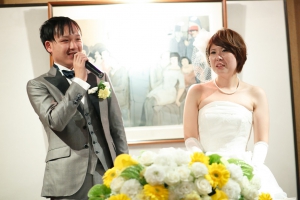 結婚式 二次会 1.5次会 幹事代行 プロデュース 関西 大阪 神戸 京都 奈良 和歌山 FOR U 2014.11.15 リビングバー京都（京都）