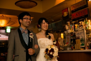 結婚式 二次会 1.5次会 幹事代行 プロデュース 関西 大阪 神戸 京都 奈良 和歌山 FOR U 2014.11.1 CAFE REIMAS カフェランス（京都・烏丸）