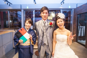 結婚式 二次会 1.5次会 幹事代行 プロデュース 関西 大阪 神戸 京都 奈良 和歌山 FOR U 2015.1.18 THE PLACE（梅田/福島）