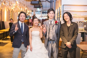 結婚式 二次会 1.5次会 幹事代行 プロデュース 関西 大阪 神戸 京都 奈良 和歌山 FOR U 2015.1.18 THE PLACE（梅田/福島）