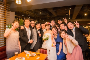 結婚式 二次会 1.5次会 幹事代行 プロデュース 関西 大阪 神戸 京都 奈良 和歌山 FOR U 2015.2.1 CARTA（神戸）