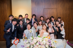 結婚式 二次会 1.5次会 幹事代行 プロデュース 関西 大阪 神戸 京都 奈良 和歌山 FOR U 2015.3.7 w cafe（心斎橋）