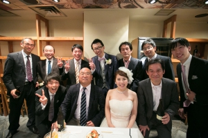 結婚式 二次会 1.5次会 幹事代行 プロデュース 関西 大阪 神戸 京都 奈良 和歌山 FOR U 2015.4.5 オステリアオロビアンコ（堂島/梅田）