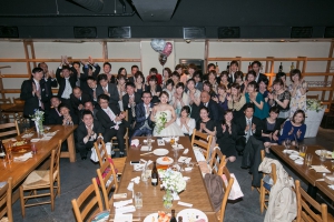 結婚式 二次会 1.5次会 幹事代行 プロデュース 関西 大阪 神戸 京都 奈良 和歌山 FOR U 2015.4.5 オステリアオロビアンコ（堂島/梅田）