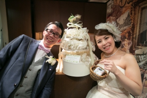 結婚式 二次会 1.5次会 幹事代行 プロデュース 関西 大阪 神戸 京都 奈良 和歌山 FOR U 2015.4.5 オステリアオロビアンコ（堂島/梅田）