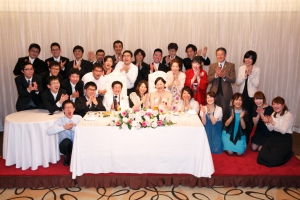結婚式 二次会 1.5次会 幹事代行 プロデュース 関西 大阪 神戸 京都 奈良 和歌山 FOR U 2015.3.14 大阪新阪急ホテル（梅田）