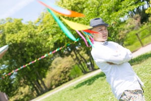 結婚式 二次会 1.5次会 幹事代行 プロデュース 関西 大阪 神戸 京都 奈良 和歌山 FOR U 2015.5.17 野外ウエディング アウトドア BBQ（服部緑地）