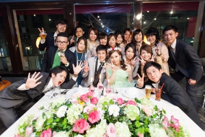 結婚式 二次会 1.5次会 幹事代行 プロデュース 関西 大阪 神戸 京都 奈良 和歌山 FOR U 2015.3.21 CAFE CARTA カルタ（三宮）