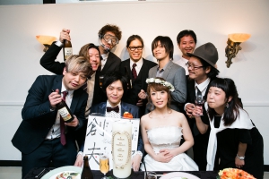 結婚式 二次会 1.5次会 幹事代行 プロデュース 関西 大阪 神戸 京都 奈良 和歌山 FOR U 2015.6.7 ウエディング アルテリア(心斎橋・南船場)