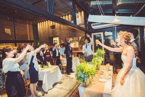 結婚式 二次会 1.5次会 幹事代行 プロデュース 関西 大阪 神戸 京都 奈良 和歌山 FOR U 2015.7.4 マザーズ（堀江）