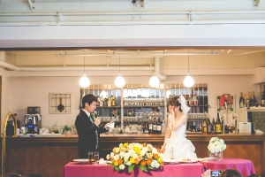 結婚式 二次会 1.5次会 幹事代行 プロデュース 関西 大阪 神戸 京都 奈良 和歌山 FOR U 2015.5.3 アメリ amelie（梅田/堂島）