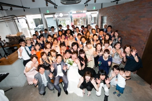 結婚式 二次会 1.5次会 幹事代行 プロデュース 関西 大阪 神戸 京都 奈良 和歌山 FOR U 2015.5.30 THE PLACE（梅田）