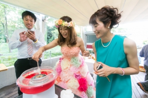 結婚式 二次会 1.5次会 幹事代行 プロデュース 関西 大阪 神戸 京都 奈良 和歌山 FOR U 2015.8.8 IN THE GREEN インザグリーン（北山/京都）