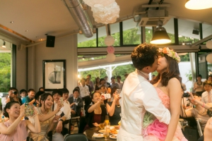 結婚式 二次会 1.5次会 幹事代行 プロデュース 関西 大阪 神戸 京都 奈良 和歌山 FOR U 2015.8.8 IN THE GREEN インザグリーン（北山/京都）