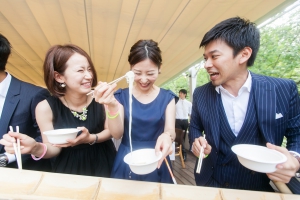 結婚式 二次会 1.5次会 幹事代行 プロデュース 関西 大阪 神戸 京都 奈良 和歌山 FOR U 2015.8.8 IN THE GREEN インザグリーン（北山/京都）
