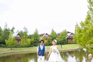 結婚式 二次会 1.5次会 幹事代行 プロデュース アウトドアウエディング 野外ウエディング 関西 大阪 神戸 京都 奈良 和歌山 FOR U 2015.9.12 ロッジ舞洲（大阪）