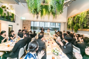 結婚式 二次会 1.5次会 幹事代行 プロデュース 関西 大阪 神戸 京都 奈良 和歌山 FOR U 2015.9.6 Cafe & Dining SoNo（大阪ミナミ/難波）