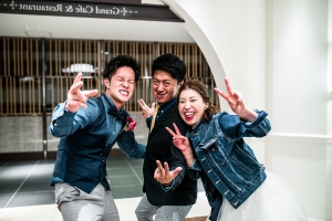 結婚式 二次会 1.5次会 幹事代行 プロデュース アウトドアウエディング 野外ウエディング 関西 大阪 神戸 京都 奈良 和歌山 FOR U 2015.10.17 シャンデリアテーブル（梅田）