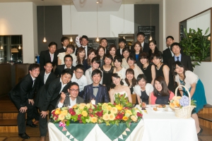 結婚式 二次会 1.5次会 幹事代行 プロデュース 関西 大阪 神戸 京都 奈良 和歌山 FOR U 2015.10.18 デュシャン（三宮）