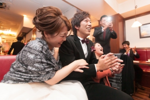 結婚式 二次会 1.5次会 幹事代行 プロデュース アウトドアウエディング 野外ウエディング 関西 大阪 神戸 京都 奈良 和歌山 FOR U 2015.12.5 KOBE FRENCH 神戸フレンチ（三宮）