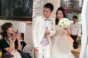 結婚式 二次会 1.5次会 幹事代行 プロデュース アウトドアウエディング 野外ウエディング 関西 大阪 神戸 京都 奈良 和歌山 FOR U 2015.11.22 Walan（京都）