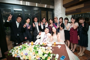 結婚式 二次会 1.5次会 幹事代行 プロデュース アウトドアウエディング 野外ウエディング 関西 大阪 神戸 京都 奈良 和歌山 FOR U 2015.11.22 Walan（京都）
