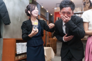 結婚式 二次会 1.5次会 幹事代行 プロデュース アウトドアウエディング 野外ウエディング 関西 大阪 神戸 京都 奈良 和歌山 FOR U 2015.12.20 ITALIAN KITCHEN CUCINA（クッチーナ） 