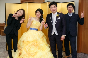 結婚式 二次会 1.5次会 幹事代行 プロデュース アウトドアウエディング 野外ウエディング 関西 大阪 神戸 京都 奈良 和歌山 FOR U 2016.2.27 グランヴィア京都