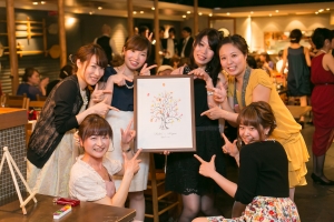 結婚式 二次会 1.5次会 幹事代行 プロデュース アウトドアウエディング 野外ウエディング 関西 大阪 神戸 京都 奈良 和歌山 FOR U 2016.4.9（オステリアオロビアンコ/堂島/西梅田）