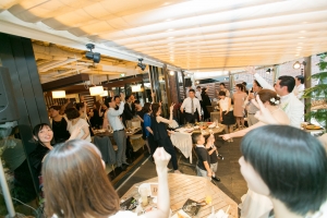 結婚式 二次会 1.5次会 幹事代行 プロデュース アウトドアウエディング 野外ウエディング 関西 大阪 神戸 京都 奈良 和歌山 FOR U 2016.7.16 kirara キララ 梅田