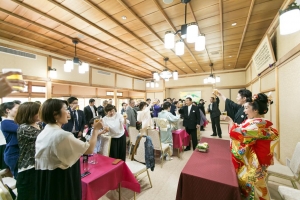 結婚式 二次会 1.5次会 幹事代行 プロデュース アウトドアウエディング 野外ウエディング 関西 大阪 神戸 京都 奈良 和歌山 FOR U 2016.5.8 大神神社(奈良)