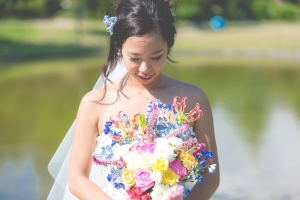 結婚式 二次会 1.5次会 幹事代行 プロデュース アウトドアウエディング 野外ウエディング 関西 大阪 神戸 京都 奈良 和歌山 FOR U 2016.8.7 ロッジ舞洲（舞洲）