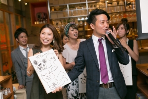 結婚式 二次会 1.5次会 幹事代行 プロデュース アウトドアウエディング 野外ウエディング 関西 大阪 神戸 京都 奈良 和歌山 FOR U 2016.7.4 ITALIAN CUCINA イタリアンクッチーナ 新大阪
