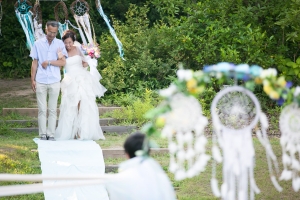 結婚式 二次会 1.5次会 幹事代行 プロデュース アウトドアウエディング 野外ウエディング 関西 大阪 神戸 京都 奈良 和歌山 FOR U 2016.8.7 ロッジ舞洲（舞洲）